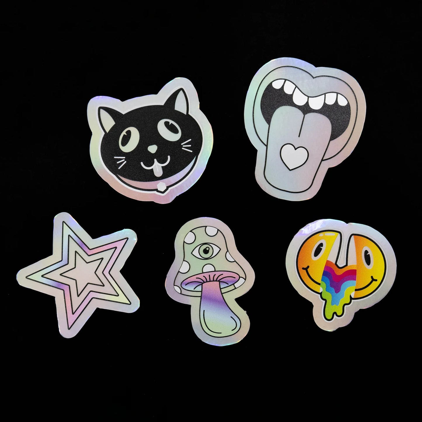 Stickers - Holographic Die Cut