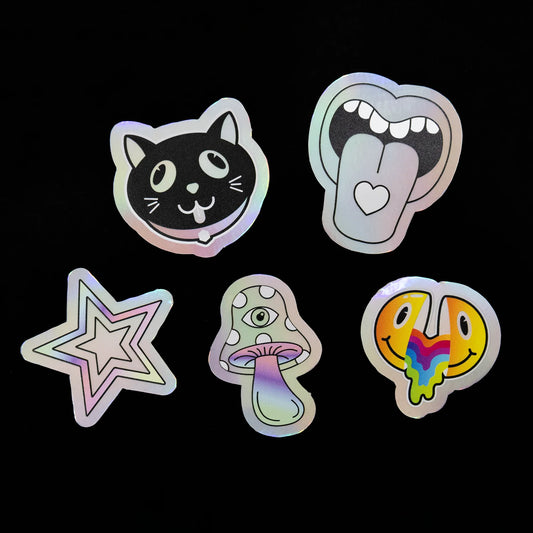 Stickers - Holographic Die Cut